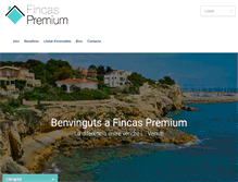 Tablet Screenshot of fincaspremium.com